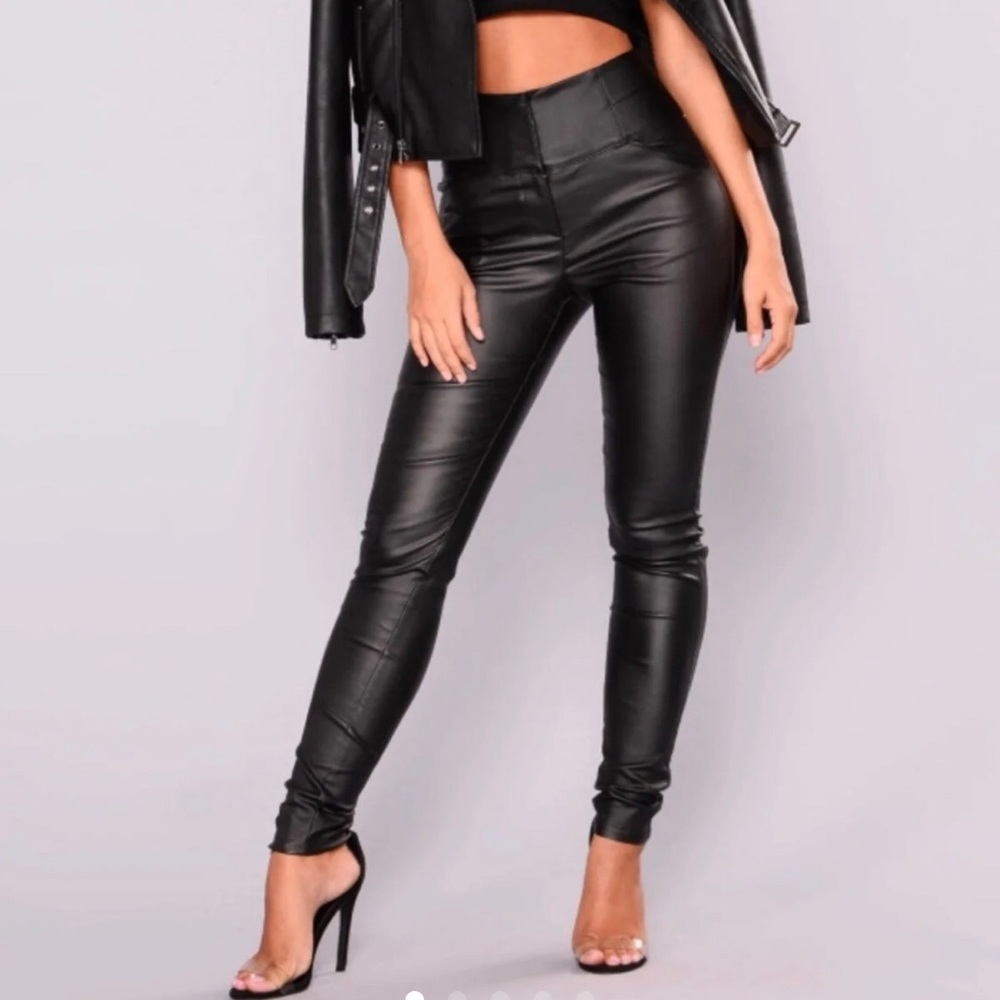 Leather pants